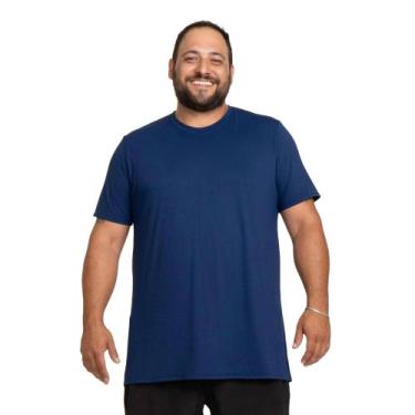 Imagem de Camisa Masculina Plus Size Esportiva Academia Passeio Treino Dia a Dia