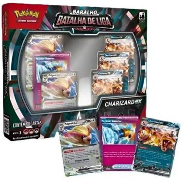 Imagem de Jogo Pokemon DECK Batalha de Liga Charizard EX Copag 34713
