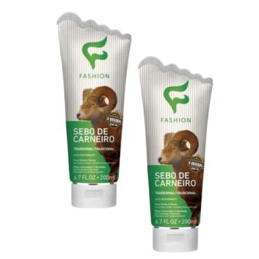Imagem de Kit 2 Sebo Carneiro Tradicional Hidratante 200Ml - Fashion