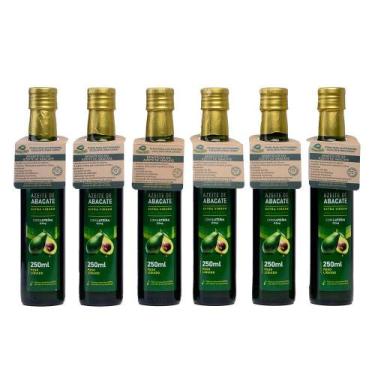 Imagem de Kit Azeite de Abacate 6 unidades de 250 ml Saudável Saboroso - Paraiso
