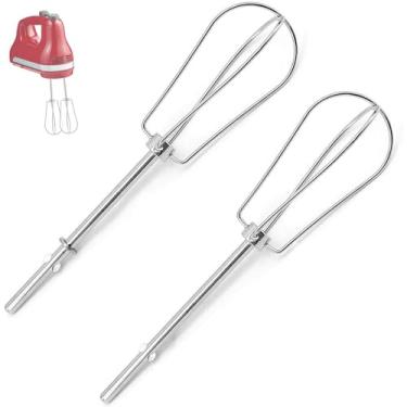 Imagem de Batedeira turbo manual W10490648 para KitchenAid, mistura de sopas, smoothies, shakes, claras de ovo. Substitui: KHM2B, AP5644233, PS4082859