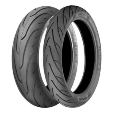 Imagem de Par Pneu Cb 500f Cb300 CB 500F XJ6 MT 07 Stroker 160/60-17 + 120/70-17