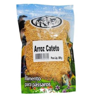 Imagem de Arroz Cateto Para Pássaros Pacote 500g (POUCH) Aliplan