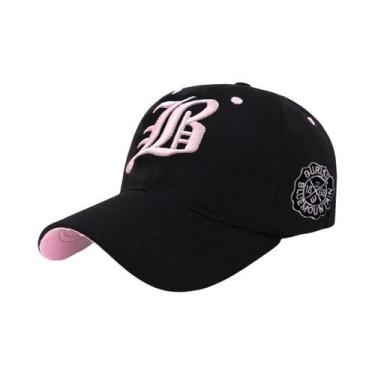Imagem de Boné Snapback Unissex de Algodão - Bordado, Casual e para Esportes, B,