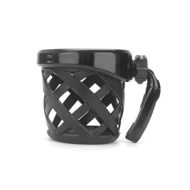 Imagem de Suporte de copo para guidão de motocicleta Goldwing GL1800 Suporte de copo para guidão de motocicleta montado para Honda Gold Wing GL 1800 Trike 2001-2021 F6B 2013-2021 (preto)