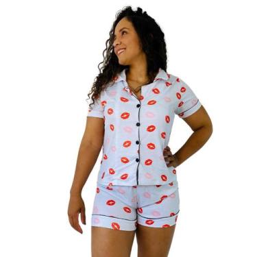 Imagem de  Pijamas Americano Adulto Conjunto de Dormir roupa personalizado Mater