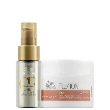 Imagem de Kit Wella Professionals Fusion + Oil Reflections Light Duo (2 Produtos