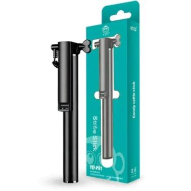 Imagem de Pau De Selfie Bastão Aluminio Retrátil Bastão Celular Fotos