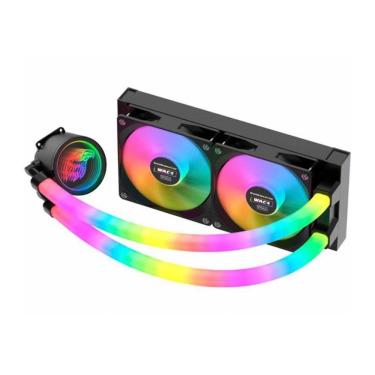 Imagem de Water Cooler K-Mex WAC4 240mm - Bifrost - ARGB - Preto - WAC4F12QAPDBB0X