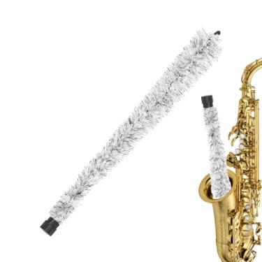 Imagem de de escova de economia de sax alto sax, escova de limpeza de saxofone - SAX E SWAB SAX E CUIDADO,Ultra absorvente algodão anti-deslizamento Acessórios para cuidados com instrumentos para alunos, profes