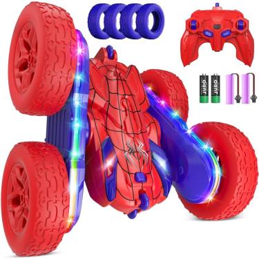 Imagem de Carro de controle remoto Jimdella Spider RC Stunt 360° Flips Kids 5-7