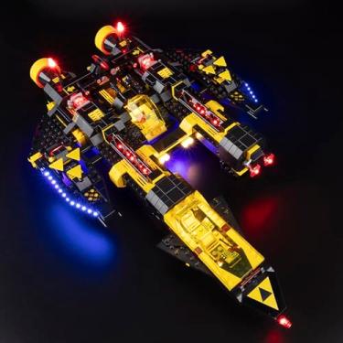 Imagem de Kyglaring Kit de iluminação LED para Leg0 Blacktron Renegade, compatível com Leg0 10355, conjuntos leg0 não incluídos (versão clássica)