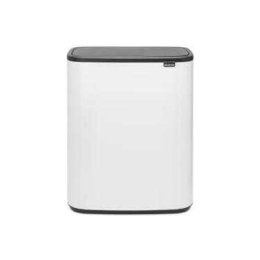 Imagem de Lixeira Bo Touch Bin em Aço 60 Litros Brabantia Branca