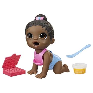 Imagem de Boneca Baby Alive Negra Hora da Papinha 20cm