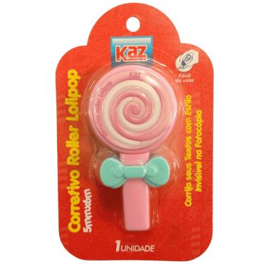 Imagem de Corretivo roller lolipop - 5MMX6M - rosa - KZ827AM - kaz