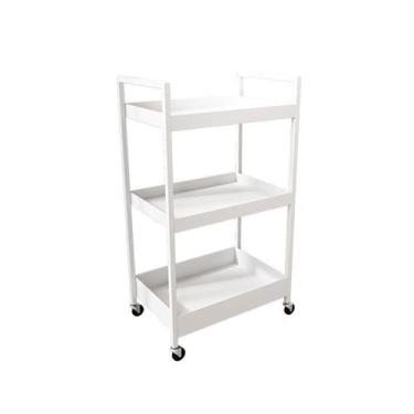 Imagem de Carrinho de Armazenamento Carrinho de rack de armazenamento, rack de armazenamento de salão de beleza, rack de flores de armazenamento, rack de armazenamento com rodas de arte de ferro Carrinho de Arm