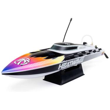 Imagem de Barco de Controle Remoto para Adultos com Ferragens Metálicas Ajustáveis e Velocidade até 40 km/h, Pro Boat, Colorido