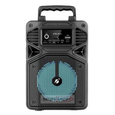 Imagem de Caixa de Som Portátil Microfone Karaoke Bluetooth KTS-1513