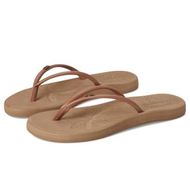 Imagem de Roxy Chinelo feminino Riverside, Conhaque suave, 38