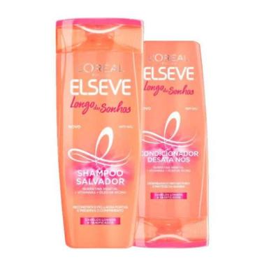 Imagem de Kit Elseve Longo dos Sonhos Shampoo 375ml + Condicionador 170ml
