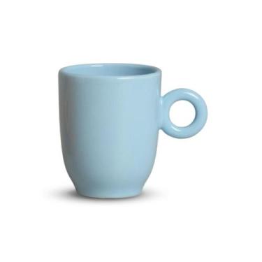 Imagem de Caneca Bojuda Colors 230mL - Cerâmica Regina, Azul Claro