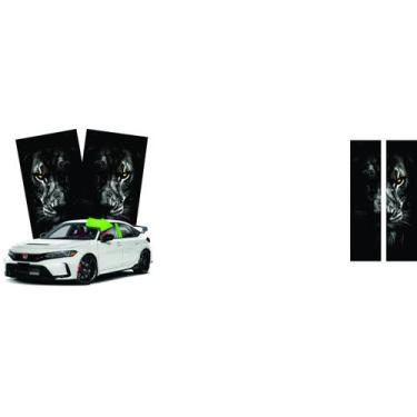 Imagem de Adesivo Personalizado Para Coluna Porta Carro Decorativo 264 - Resitan