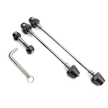 Imagem de ONIPAX Espeto de bloqueio antifurto para bicicleta, 7 lóbulos, cubo de roda de bicicleta, kit de parafusos de fichário seguro com chave