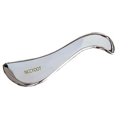 Imagem de NCCYOOT gua sha Tool gua sha aço inoxidável iastm ferramenta de massagem Gussha ferramenta de raspagem muscular para terapia de tecidos macios e reduzir braços, costas, pernas, pescoço, dor muscular