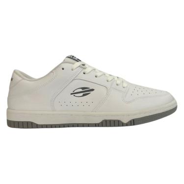 Imagem de Tênis Mormaii Action Masculino Branco/Cinza sola reta dia a dia