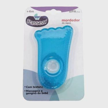 Imagem de Mordedor De Água Passear Pezinho Azul