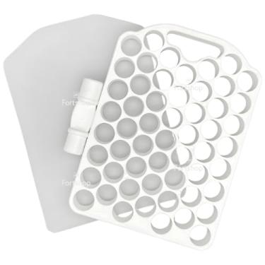 Imagem de Placa Porcionadora Doce 10g 13g 15g OU 18g 55 Furos Dosadora Brigadeiro Beijinho Docinho Confeitaria(10g)