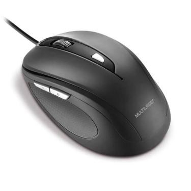 Imagem de Mouse Comfort Usb - 6 Botões - Preto - Multilaser