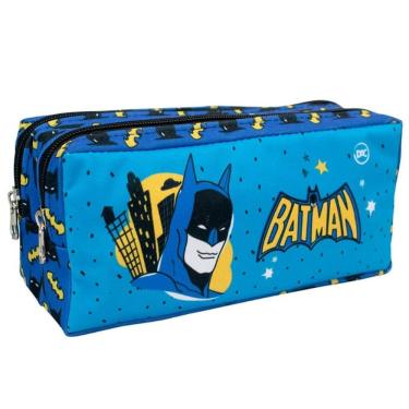 Imagem de Estojo Escolar 2 Compartimentos Batman - Dac
