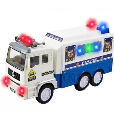 Imagem de Caminhão De Polícia Com Luz E Som - Toy King
