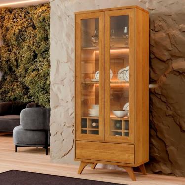 Imagem de Cristaleira Reflecta 2 Portas Mavaular Naturalle