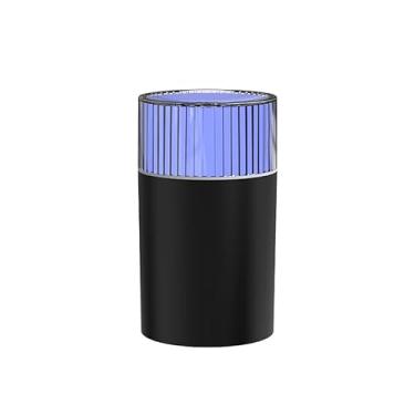 Imagem de Mini umidificador portátil, colorido, névoa fria, alimentado por USB. Perfeito para quarto, escritório e carro (T-Preto)