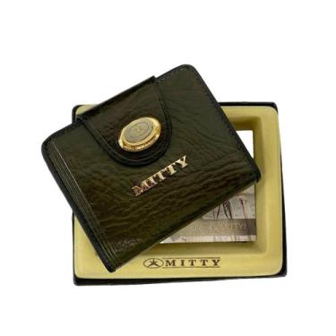 Imagem de Carteira Feminina Mitty Couro 100% Legitimo Tamanho Grande