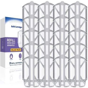 Imagem de LRFY Kit Com 20 Cartuchos De Recarga Atualizados, Compatível Plug-In Light M364 E Max Trap, 100% Compatível, Somente Para Uso Interno, Recargas Reposição