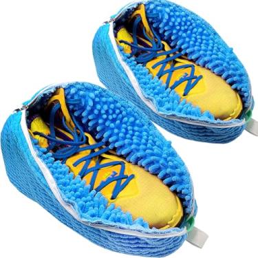 Imagem de KISYONGUS Pacote Com 2 Bolsas Para Lavar Sapatos, Máquina, Lavadora E Secadora De Roupas, Tênis Limpeza, Incluindo Pares Árvores Ajustáveis (Azul, Peças)