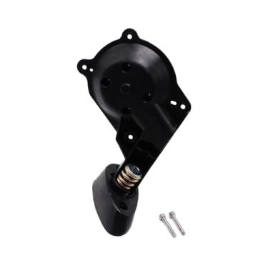 Imagem de FJMQHU Suporte de Reparo de Espelho Retrovisor de Porta Lateral, Acessório de Metal, Eixo de Substituição, Reparo Premium, Fácil de Instalar, Práticas de Alt, Lado Direito