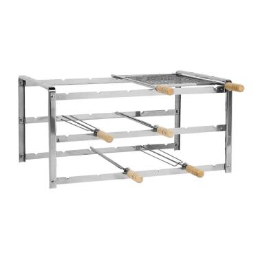 Imagem de Kit Suporte 1006 Inox - Giragrill