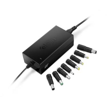 Imagem de Fonte Universal para Notebook 90W Elgin - com 9 pontas Intercambiáveis - 46RFTE90W000