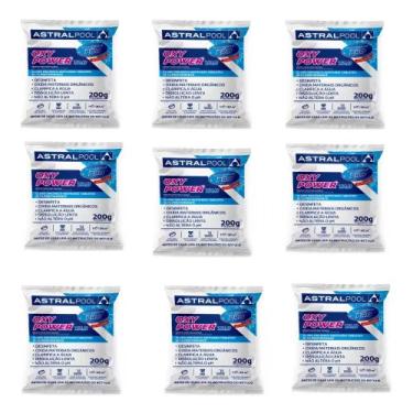 Imagem de Kit 50 Tablete De Cloro Piscinas 5 Em 1 200g Astralpool