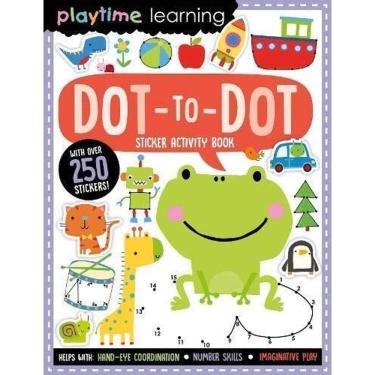 Imagem de Playtime Learning Dot-To-dot - Sticker Activity Book With Over 250 Stickers!