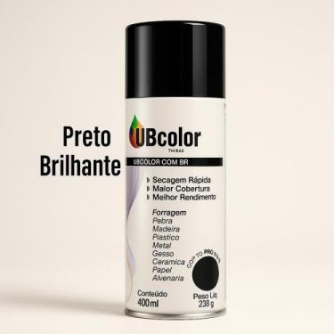 Imagem de Tinta Spray Todas As Cores Uso Geral Alta Temperatura 400ml Madeira Pl