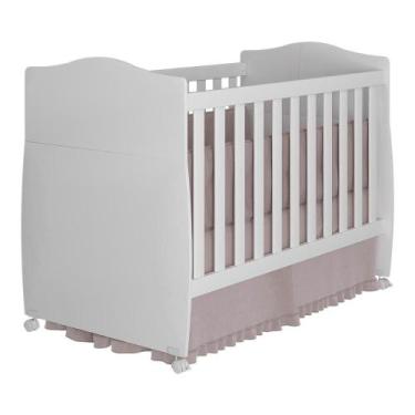 Imagem de Berço Mini Cama Conforto Suporte pra Mosqueteiro e Colchão - Loja Doce