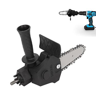 Imagem de Furadeira Elétrica para Adaptador de Serra Elétrica Sem Fio Conjunto de Acessórios para Cabeça de Conversão de Motosserra