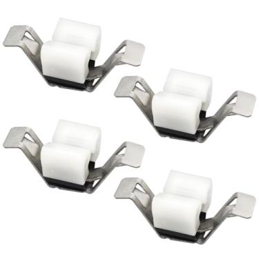 Imagem de Ebrmeiwo 4 peças WPW10610880 Secadora de roupas, peça de reposição tamanho OEM, substitui W10610880, W10529190, W10696503, AP6023380, PS11756723, 3023293