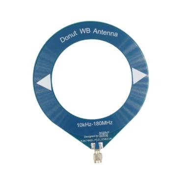 Imagem de BaotyJie Antena de substituição de mini loop, receptor de antena WB, portátil, fácil instalação, leve, banda completa, Azul