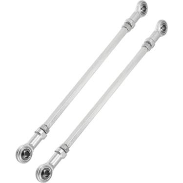 Imagem de 2 peças 240 mm 8 mm furo ajustável eixo de direção junta esférica para 49cc ATV elétrico Go Kart